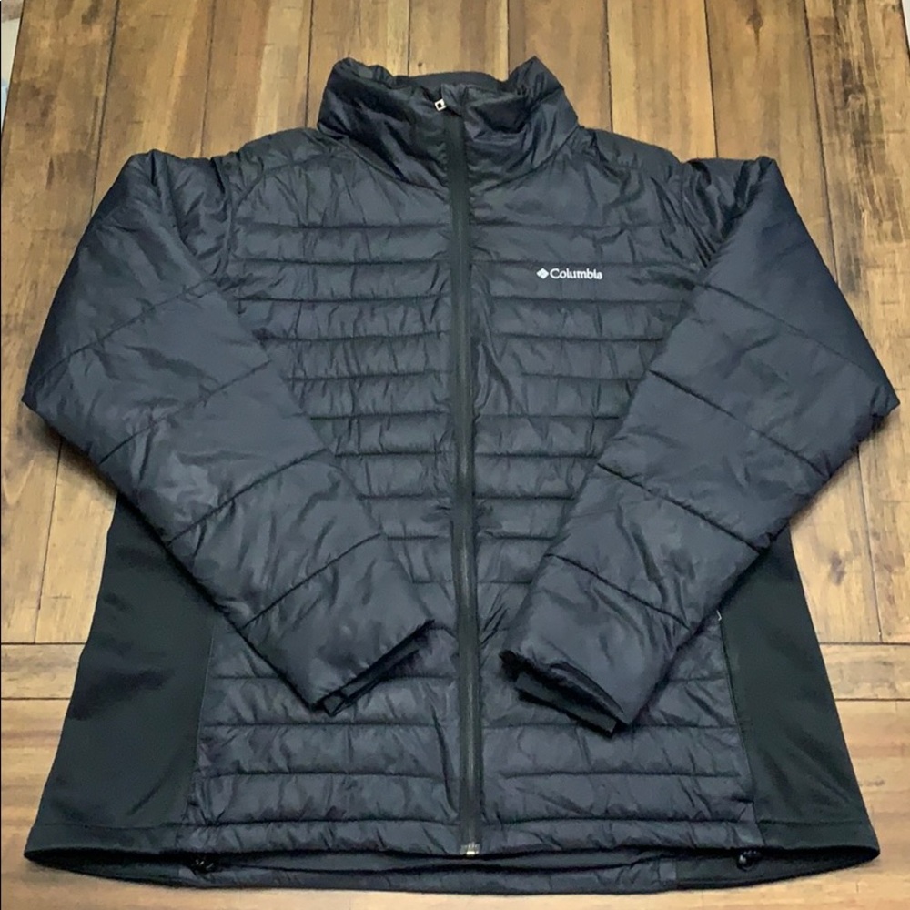 Women’s Black Columbia 1x puffer jacket